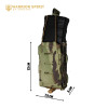 Подсумок тактический под магазин одинарный Warrior Spirit WS-RD Multicam